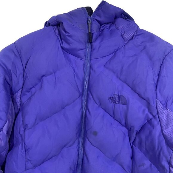 The North Face Purple Puffer Winter Jacket - Picture 4 of 5